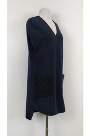 Current Boutique-3.1 Phillip Lim - Navy Wool Blend Dress Sz M