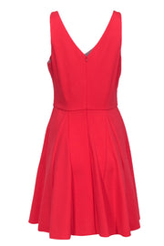Current Boutique-ABS by Allen Schwartz - Coral Sleeveless Fit & Flare Dress Sz L