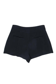Current Boutique-A.L.C. - Black Lace-Up High-Waisted Shorts Sz 2