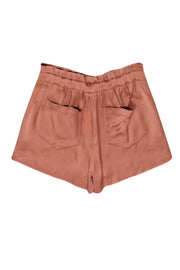 Current Boutique-A.L.C. - Dusty Rose Paperbag Shorts w/ Waist Tie Sz 0
