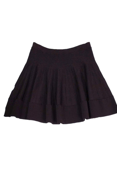 Current Boutique-A.L.C. - Plum Flared Miniskirt Sz L