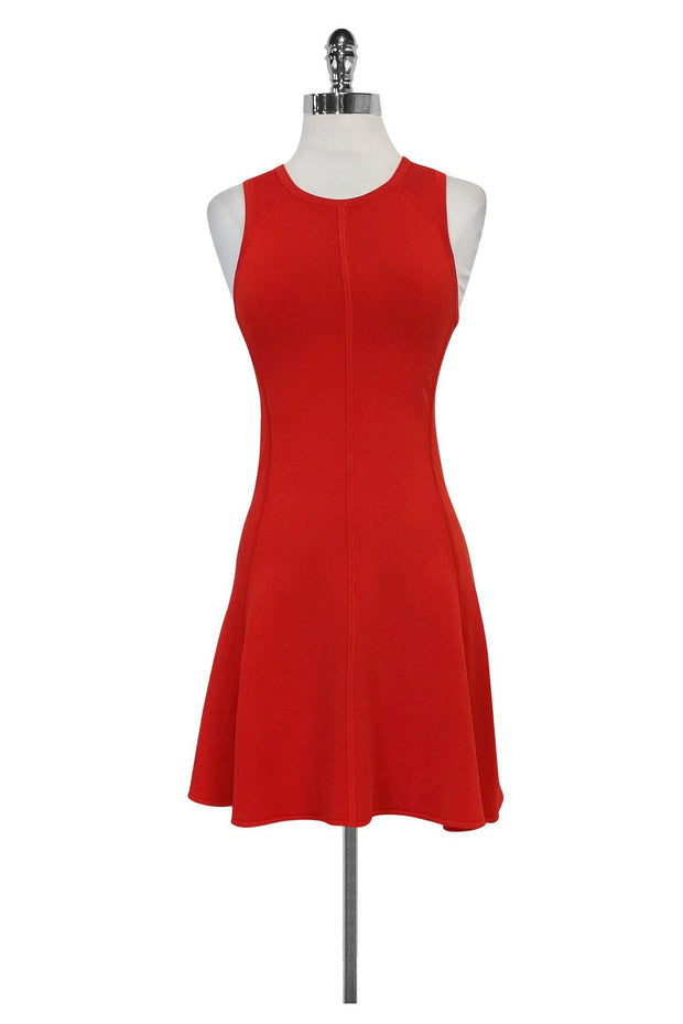 Current Boutique-A.L.C. - Red Orange Flared Dress Sz XS