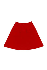Current Boutique-A.L.C. - Red Orange Flared Skirt Sz XS