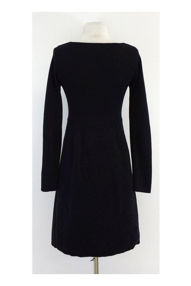Current Boutique-A.P.C. - Black Cotton Long Sleeve Dress Sz S