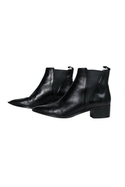 Current Boutique-Acne Studios - Black Leather Booties Sz 6