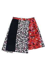Current Boutique-Acne Studios - Multicolored Floral Patchwork Skirt Sz 10