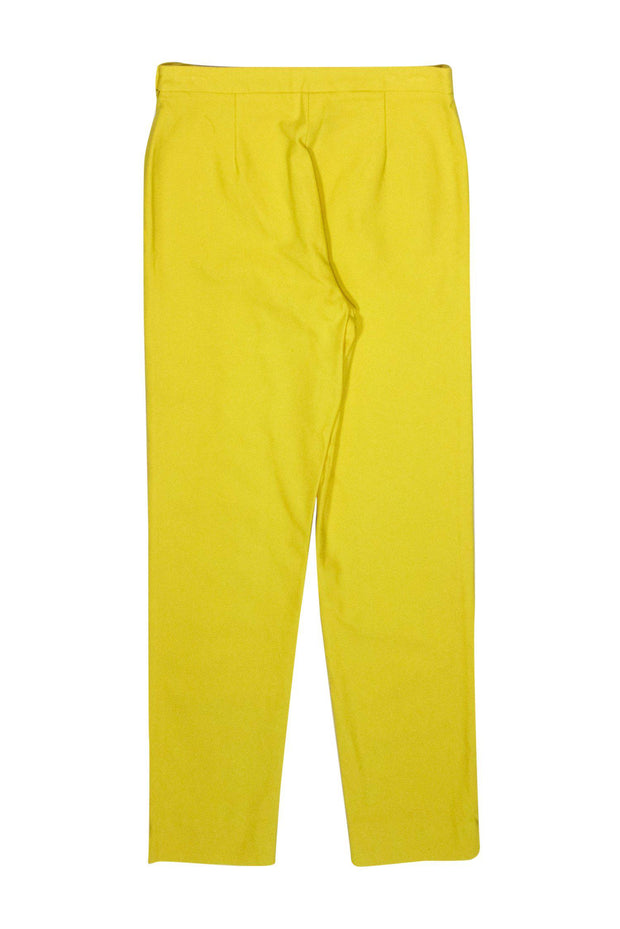 Current Boutique-Agnona - Yellow Skinny Trousers Sz 6