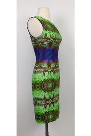 Current Boutique-Aidan Mattox - Printed Bodycon Dress Sz 2