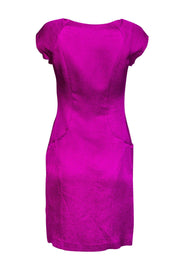 Current Boutique-Aidan Mattox - Purple Sheath Dress Sz 4