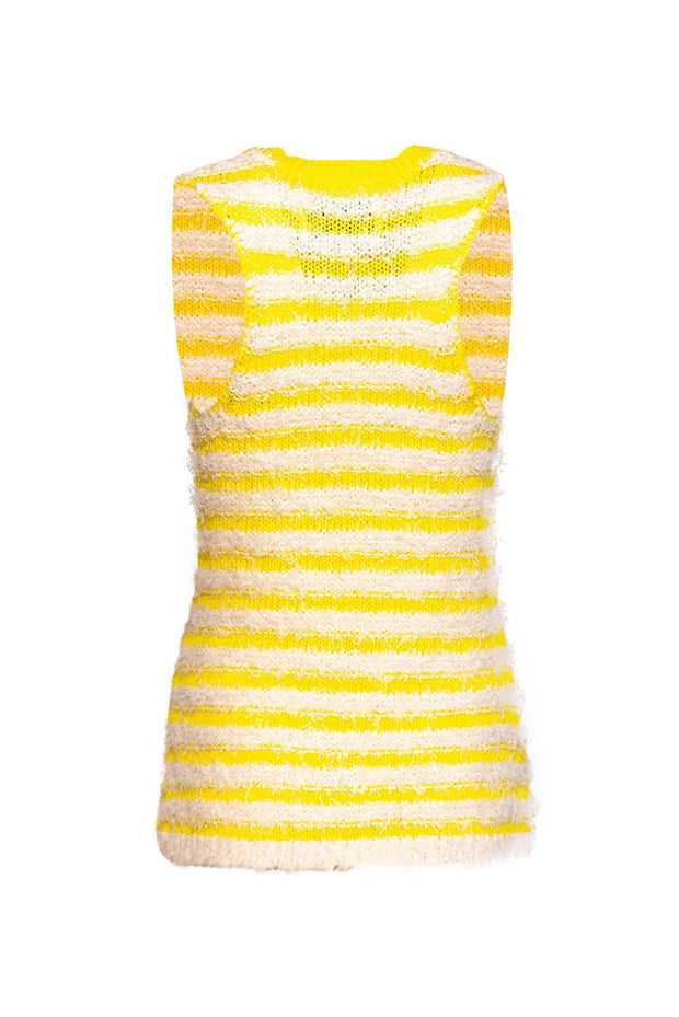 Current Boutique-Aiko - Yellow Stripe Sweater Sz M