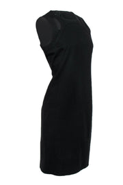Current Boutique-Akris Punto - Black Sheath Dress w/ Cutouts Sz 10