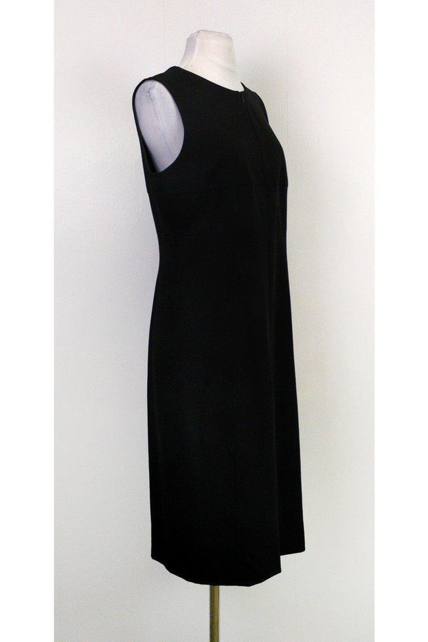 Current Boutique-Akris Punto - Black Shift Dress Sz 10