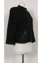Current Boutique-Akris Punto - Black Textured Jacket Sz 10