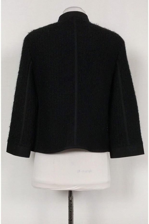 Current Boutique-Akris Punto - Black Textured Jacket Sz 10
