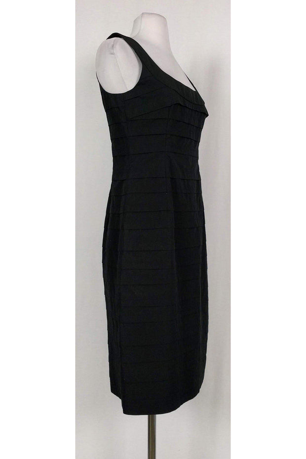 Current Boutique-Akris Punto - Black Tiered Dress Sz 6