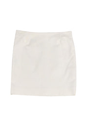 Current Boutique-Akris Punto - Cream Pencil Skirt Sz 10