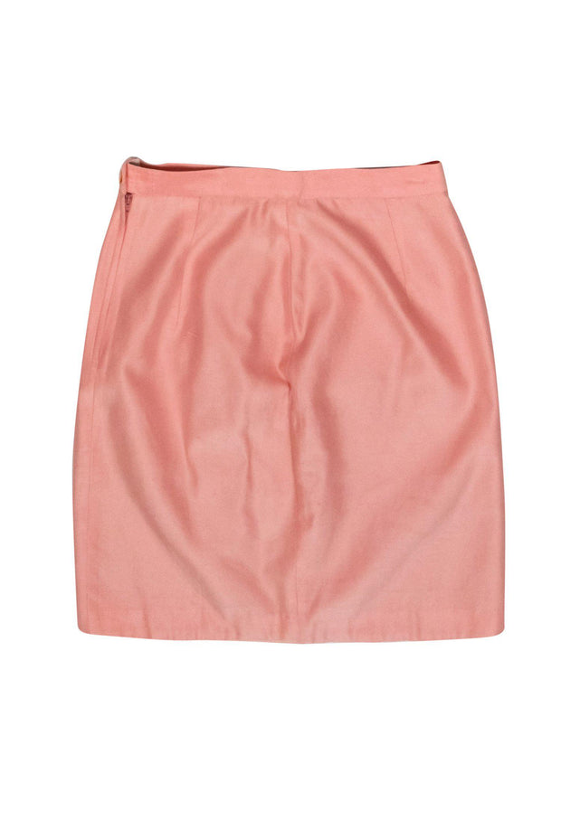 Current Boutique-Alberta Ferretti - Light Pink Pencil Skirt Sz 4