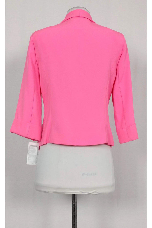 Current Boutique-Alberto Makali - Neon Pink Asymmetrical Jacket Sz S