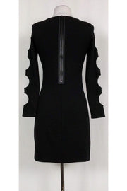 Current Boutique-Alice & Olivia - Black Cut Out Sleeve Dress Sz S