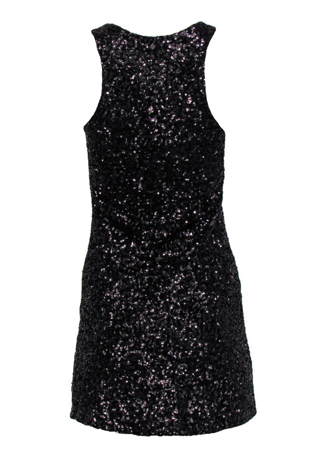 Current Boutique-Alice & Olivia - Black Sequin Sleeveless Dress Sz XS