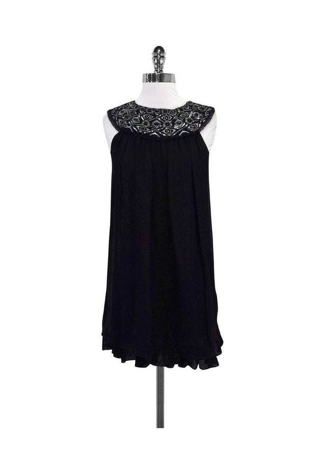 Embellished trapeze outlet dress