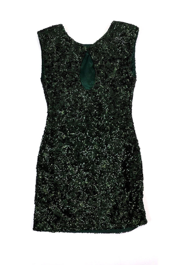 Current Boutique-Alice & Olivia - Green Sequin Dress Sz S