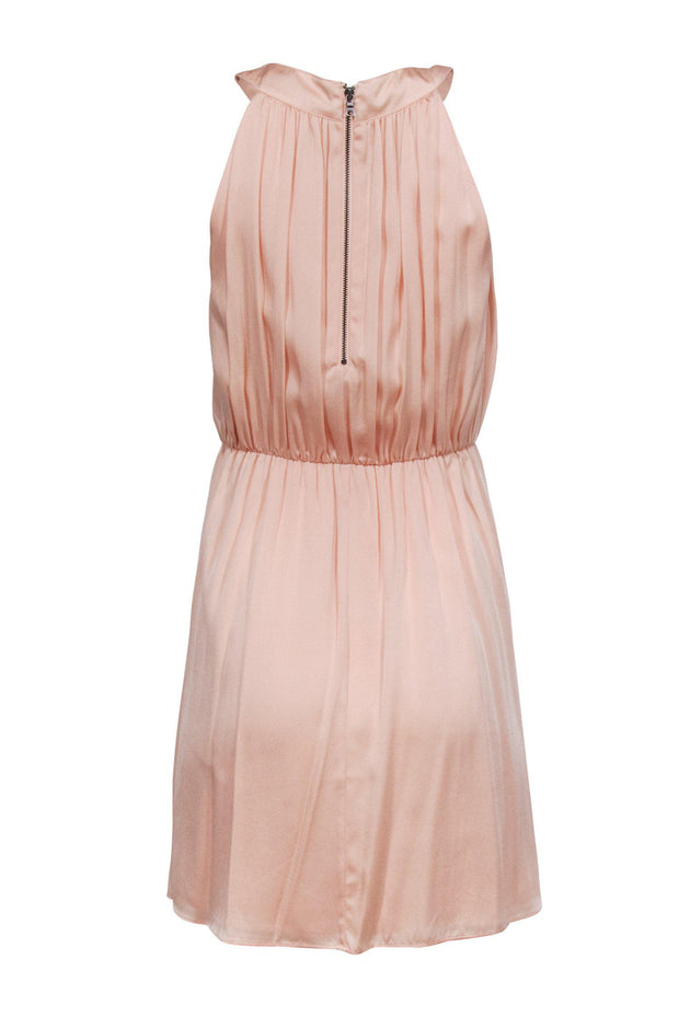 Current Boutique-Alice & Olivia - Light Pink Silk Mini Dress Sz 4