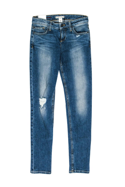 Current Boutique-Alice & Olivia - Medium Wash Distressed Skinny Jeans Sz 26