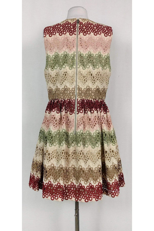 Current Boutique-Alice & Olivia - Multicolor Shimmer Flared Dress Sz 12
