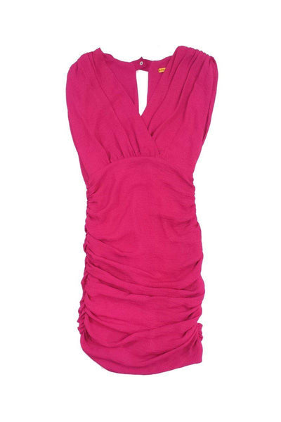 Current Boutique-Alice & Olivia - Pink Sleeveless Drape Dress Sz 6