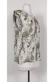 Current Boutique-Alice & Olivia - Silk Animal Print Shirt Sz M