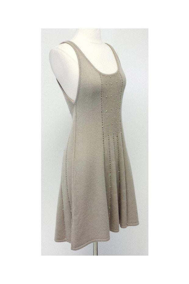 Current Boutique-Alice & Olivia - Taupe Wool/Cashmere Sweater Dress Sz S