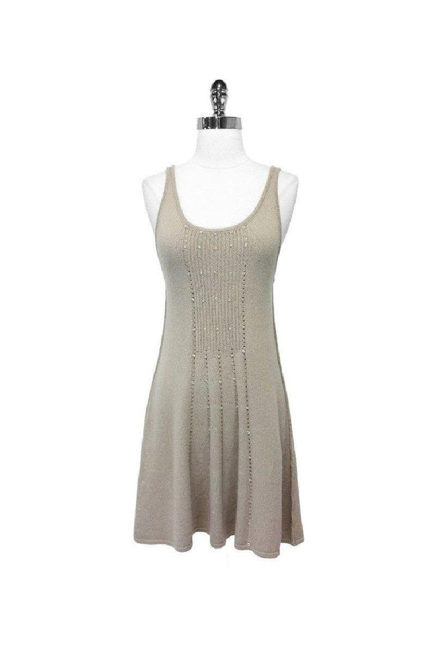 Current Boutique-Alice & Olivia - Taupe Wool/Cashmere Sweater Dress Sz S