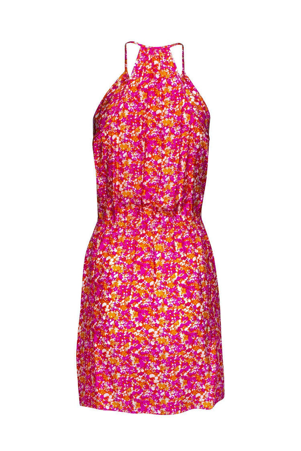 Current Boutique-Alice & Trixie - Pink & Orange Bright Floral Dress Sz S