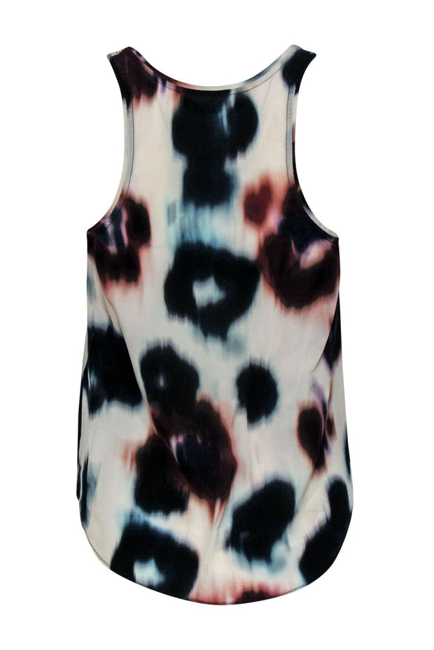Current Boutique-All Saints - Abstract Splatter Printed Silk Tank Sz 2