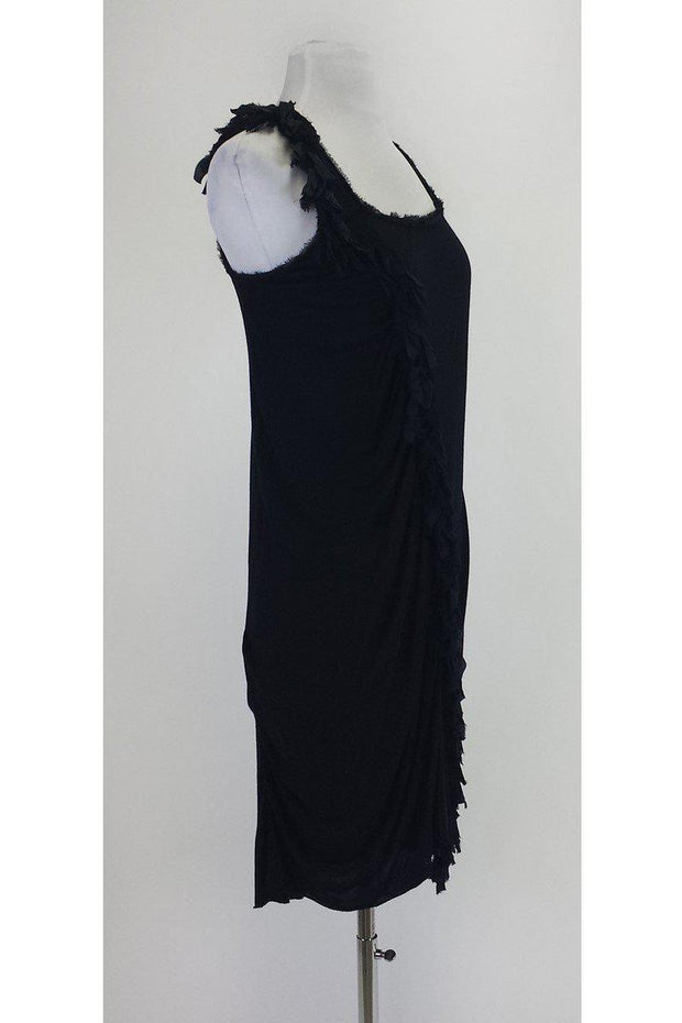 Current Boutique-All Saints - Black Sleeveless Dress w/ Ruffles Sz 2