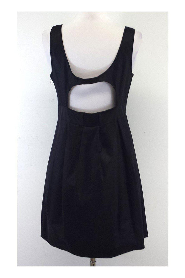 Current Boutique-All Saints - Black Sleeveless Embellished Neckline Dress Sz 12
