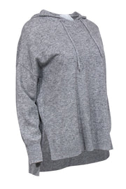 Current Boutique-Allude - Grey Wool & Cashmere Hoodie Sz M