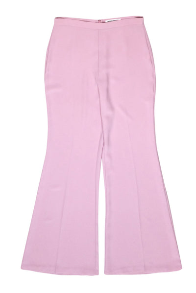 Current Boutique-Amanda Uprichard - Baby Pink High-Waisted Wide Leg Trousers Sz M