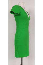 Current Boutique-Amanda Uprichard - Green Fitted Dress Sz S