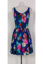 Current Boutique-Amanda Uprichard - Multicolor Tropical Print Dress Sz S