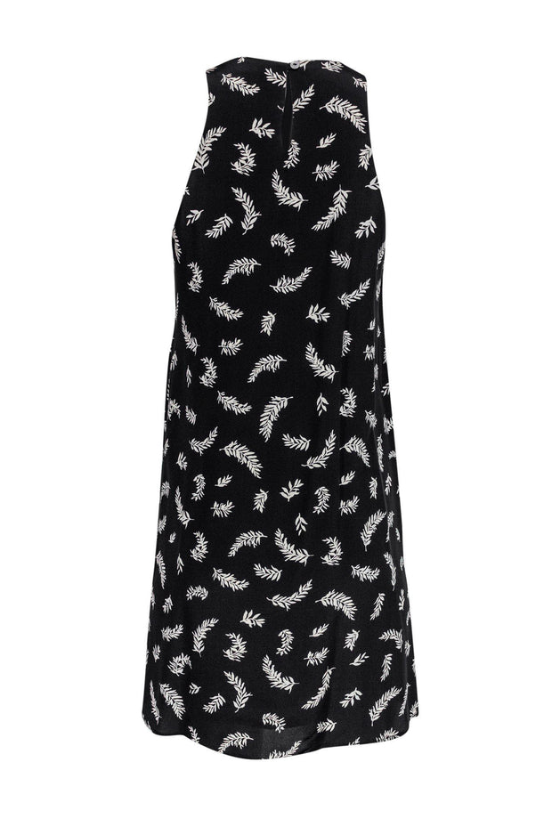 Current Boutique-Amour Vert - Black Printed Shift Dress Sz XS