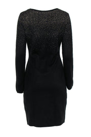 Current Boutique-Andrew Marc - Black & Gold Long Sleeve Dress Sz S