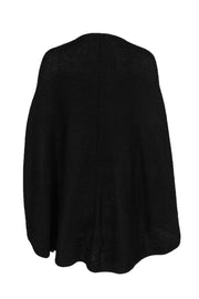 Current Boutique-Anne Fontaine - Black & White Knit Cape Sz S