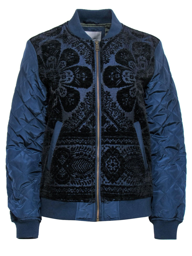 Shop The Great Bandana Quilted Bomber Jacket