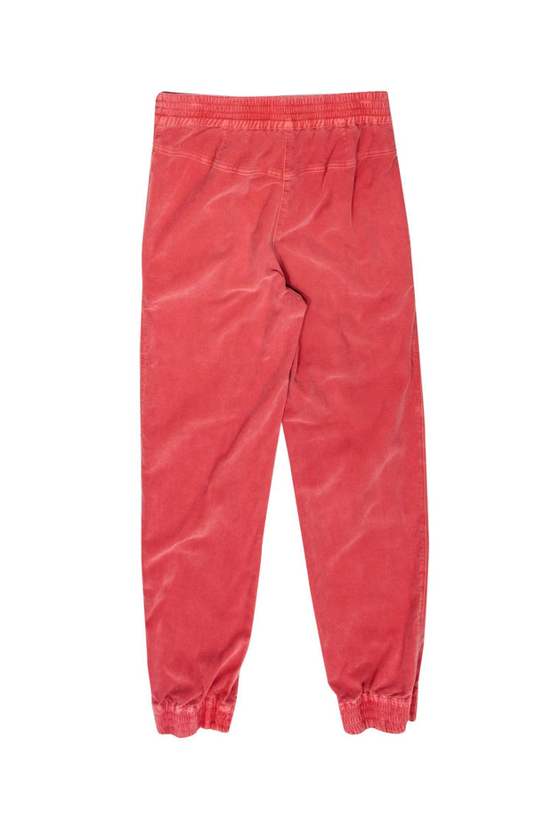 Current Boutique-Anthropologie - Rose Pink Velour Joggers Sz XS