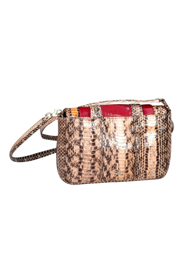 Current Boutique-Anya Hindmarch - Genuine Snakeskin Crossbody