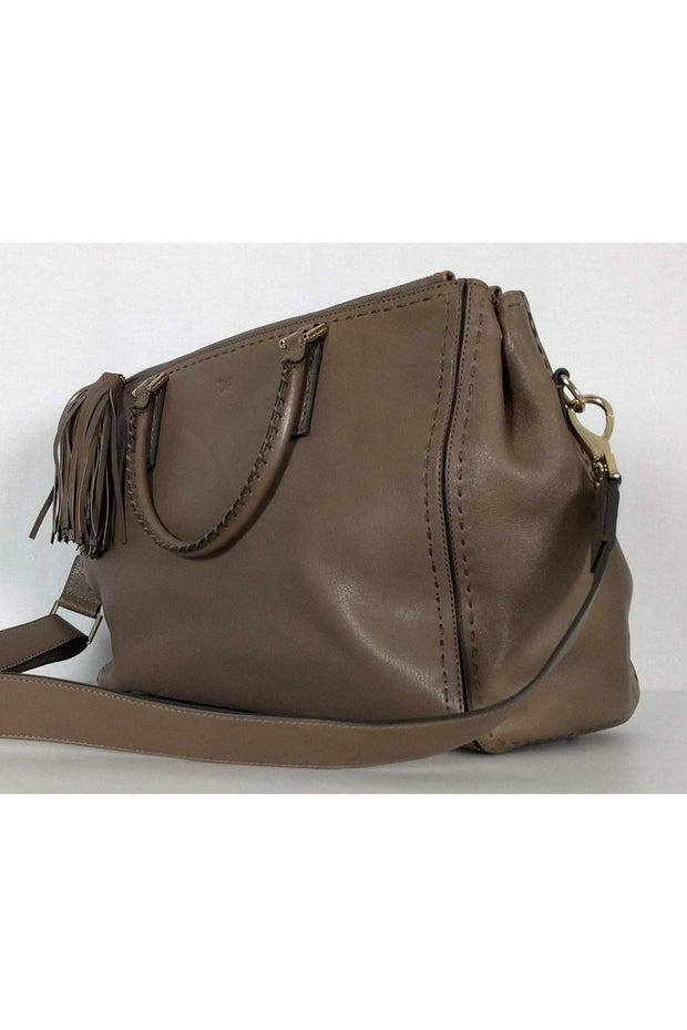 Current Boutique-Anya Hindmarch - Medium Grey Pimlico Tote Bag