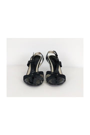 Current Boutique-Aquatalia - Black Patent Leather Heels Sz 9