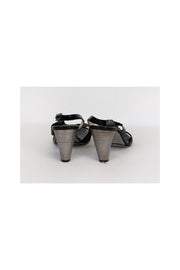 Current Boutique-Aquatalia - Black Patent Leather Heels Sz 9